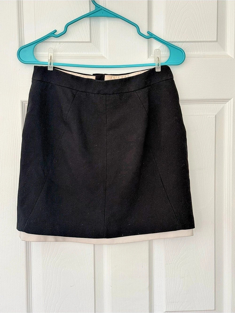 Banana Republic Color Block Office Skirt in Black & White Size 4